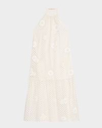 Adley Eyelet-Embroidered Cotton Maxi Dress
