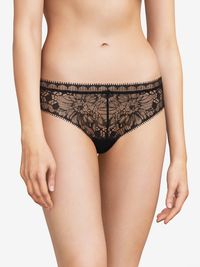 Chantelle - Tanga en dentelle - Taille 46 - Noir