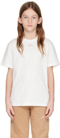 Off-White Kids White Stamp T-Shirt