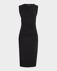 Baxter Ruched Midi Dress