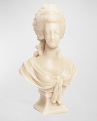 Marie-Antoinette Bust Candle - Stone