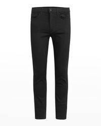 Men's French Terry Skinny Jeans