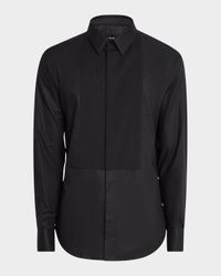 Men's Pleated Bib Tuxedo Shirt