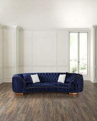 Emma Curved Sofa, 118.5"