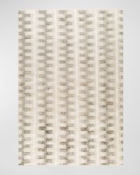 Amina Taupe Hand-Knotted Rug 8' X 10' , 8' x 10'