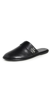 Tory Burch Turnlock Mules Perfect Black 6