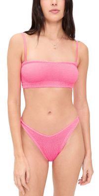 Hunza G Gigi Bikini Set Bubblegum One Size