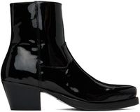 ERNEST W. BAKER Bottes western noires