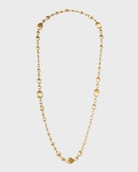 Siviglia 18K Yellow Gold Graduated Long Necklace