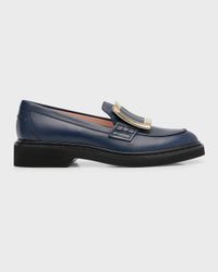 25mm Viv Rangers Buckle Leather Loafers