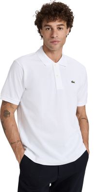 Lacoste Original Cotton Pique Polo White XS