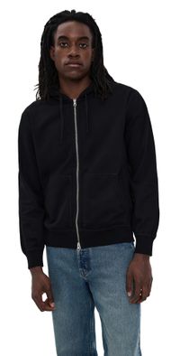 Reigning Champ Mid-Weight Terry Standard Zip Hoodie Black M