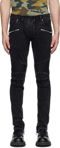 Balmain Black Slim-Fit Jeans