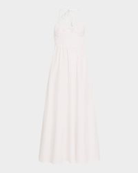 The Lolita Cotton Halter Midi Dress