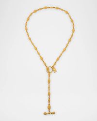 Brass Lariat Necklace