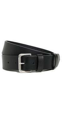 Polo Ralph Lauren Italian Saddle Leather Belt Black 38