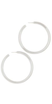 Jennifer Fisher 2 Lilly Hoops Silver One Size