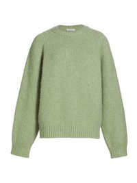 Women's Druna Cashmere Sweater - Sea Foam - Size Medium