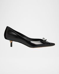 45mm Les Escarpins Tourni Leather Pumps