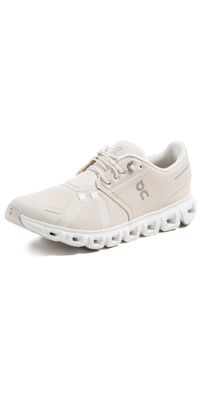 On Cloud 6 Sneakers Pearl/White 10