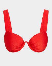 Anniston Ruched Bikini Top