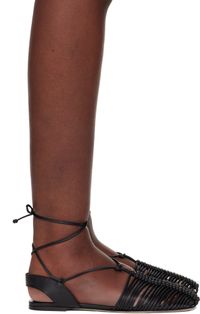 HEREU Black Calma Sandals