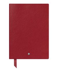 Fine Stationary Leather Notebook #146, Red