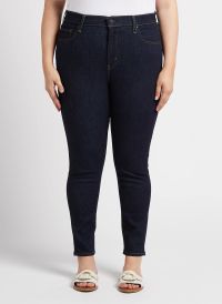 Levi's - Jean skinny taille haute - Taille 56x32 - Noir
