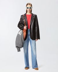 Pinko - Jean palazzo - Taille 24-taille-us-23-50 - Bleu