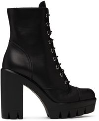 Giuseppe Zanotti Bottes Camille noires