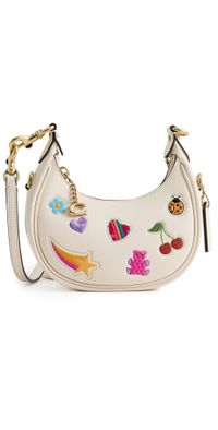 Coach Glovetan Leather Jonie Bag with Sticker B4/Chalk Multi One Size