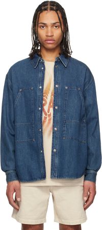Isabel Marant Blue Owenn Denim Shirt