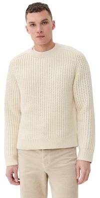 Nili Lotan Demitry Sweater Ivory XL