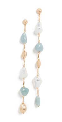 Cult Gaia Verona Earrings Celadon One Size