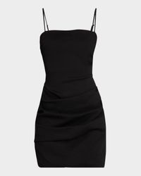 Mya Sleeveless Draped Mini Dress