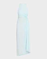 Reagan Pleated Midi Dress