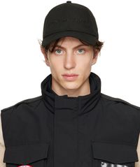 Canada Goose Black Wordmark Cap