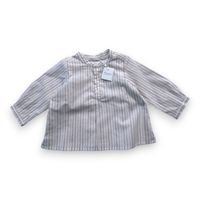 Bonpoint - Seconde Main - Chemise bébé blanc - 6 mois - Taille 6M - Blanc