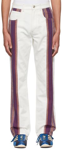 Wales Bonner White Keita Jeans