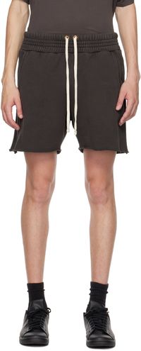 Les Tien Gray Lightweight Shorts