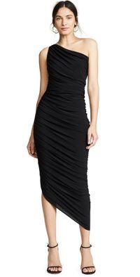 Norma Kamali Diana Gown Black L
