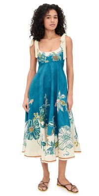 ALÉMAIS Luda Ballet Sundress Blue 10