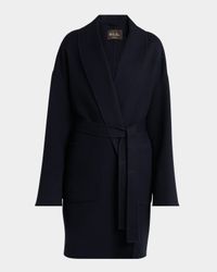 Jed Cashmere Single-Breasted Short Coat