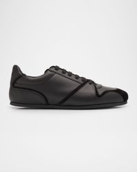 Men's Leather and Suede Tennis Shoes