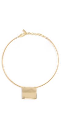Eliou Carre Necklace Gold Plated One Size