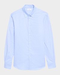 Men's Gancio Jacquard Sport Shirt