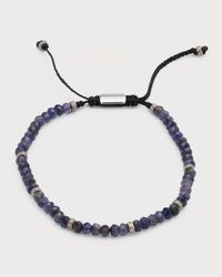 Blue Sapphire Beaded Bracelet