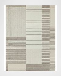 Castine Hand-Tufted Beige Rug, 5' x 8'