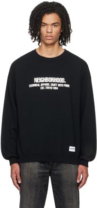 Neighborhood Black Patch Sweatshirt