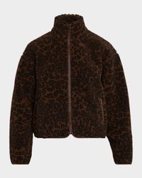 Sun Cheetah Sherpa Jacket